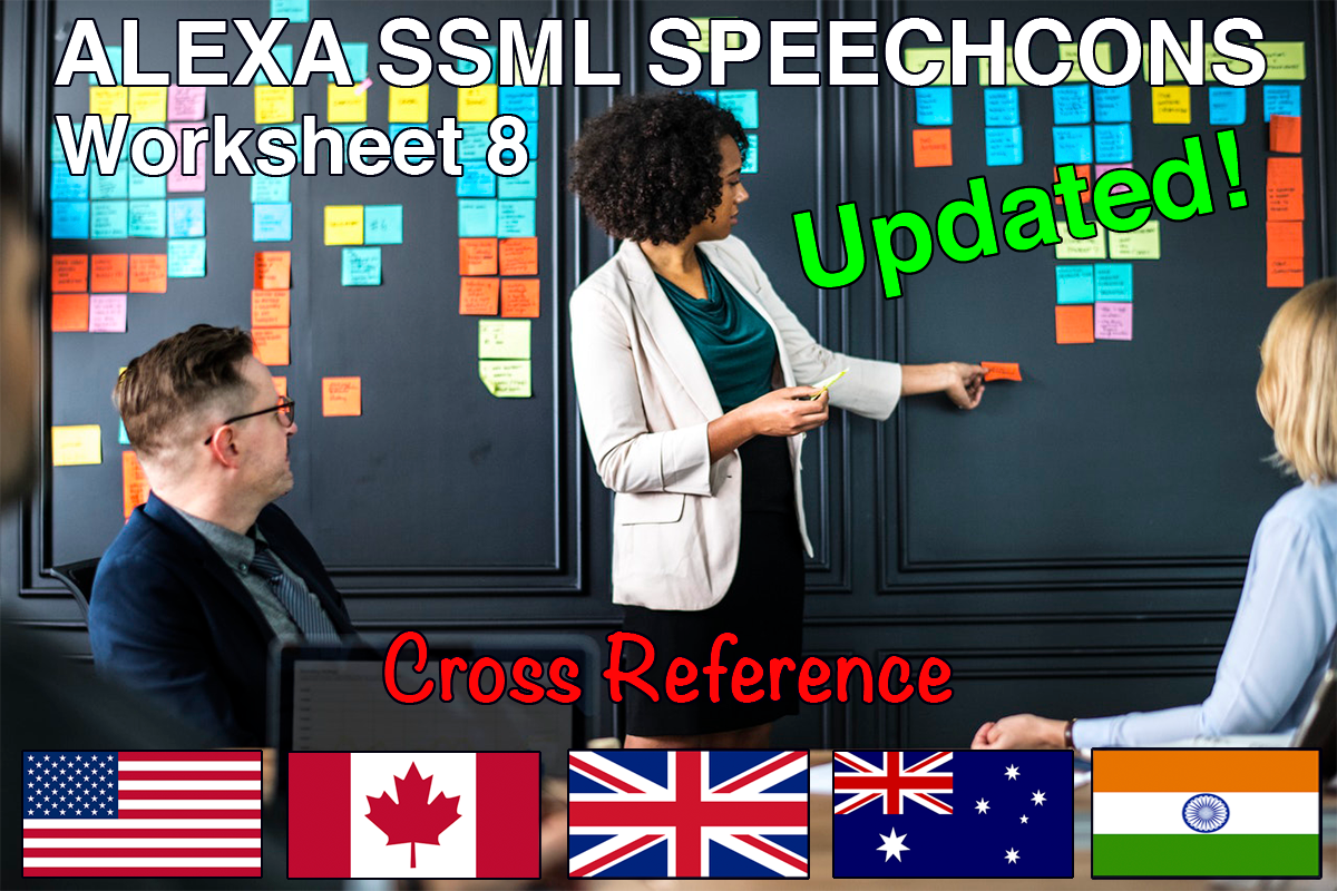 SSML Speechcons Cross Reference Updated